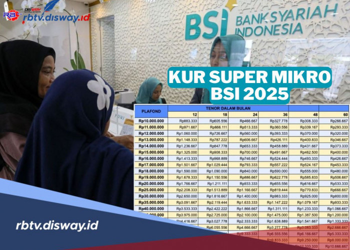 Syarat KUR Super Mikro BSI 2025 Pinjaman Rp 10 Juta, Ini Simulasi Angsuran Per Bulan