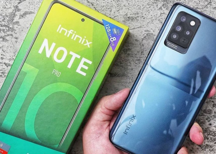 Infinix Note 10 Pro, HP Gaming dengan Harga Terjangkau, Seperti Ini Spesifikasi dan Harganya