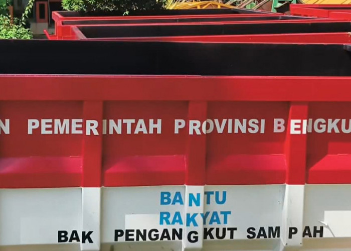 DLH Mukomuko Belum Bisa Gunakan 8 Unit Kontainer Sampah dari Pemprov Bengkulu, Ini Alasannya