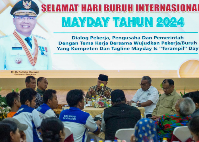 Pekerja Bengkulu Harus Mendapatkan Hak-haknya, Ini Kata Gubernur Rohidin Tentang May Day