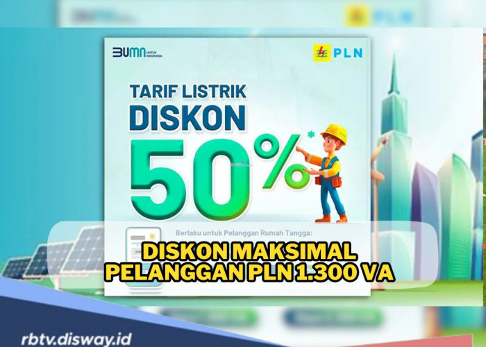 Jangan Sampai Ketinggalan, Ini Jumlah Diskon Maksimal Pembelian Token Listrik Bagi Pelanggan PLN 1.300 VA 