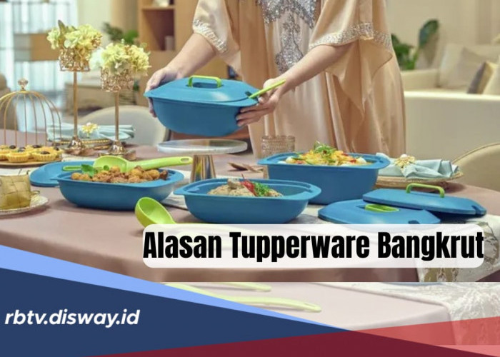 Hampir 80 Tahun Beroperasi, Kenapa Tupperware Bangkrut? Ternyata Ini Penyebabnya