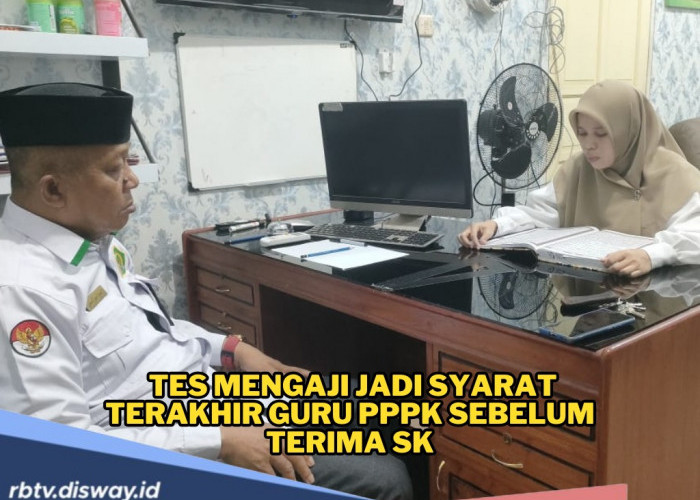 Sebelum Terima SK, Guru Lulusan PPPK di MTSN Ikuti Tes Mengaji 