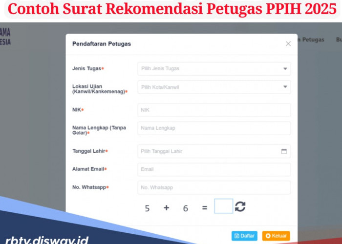 Contoh Surat Rekomendasi Petugas Haji 2025, Ini Link Download 