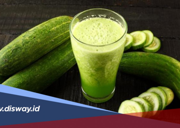 Tak hanya Segar, Jus Timun Bisa Turunkan Berat Badan, Begini Cara Membuatnya