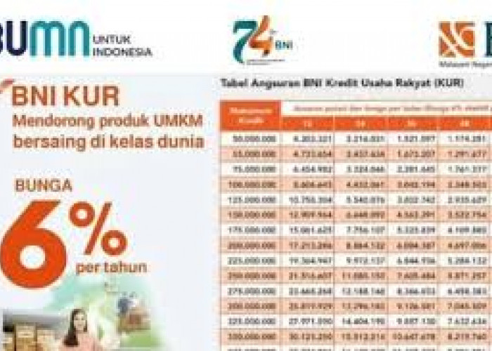 Syarat Dokumen untuk Pengajuan KUR BNI 2025 Agar Disetujui Bank, Pinjaman Sampai Rp 50 Juta Tanpa Jaminan