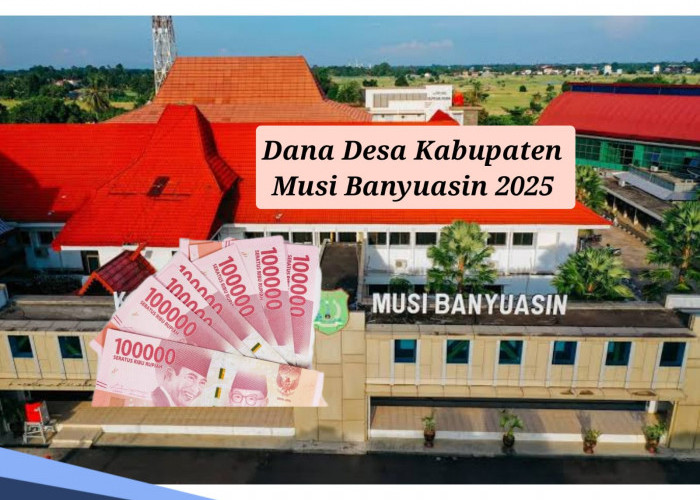 DANA DESA MUSI BANYUASIN 2025, Total Rp 225 Miliar, Berikut Daftar Dana per Desa