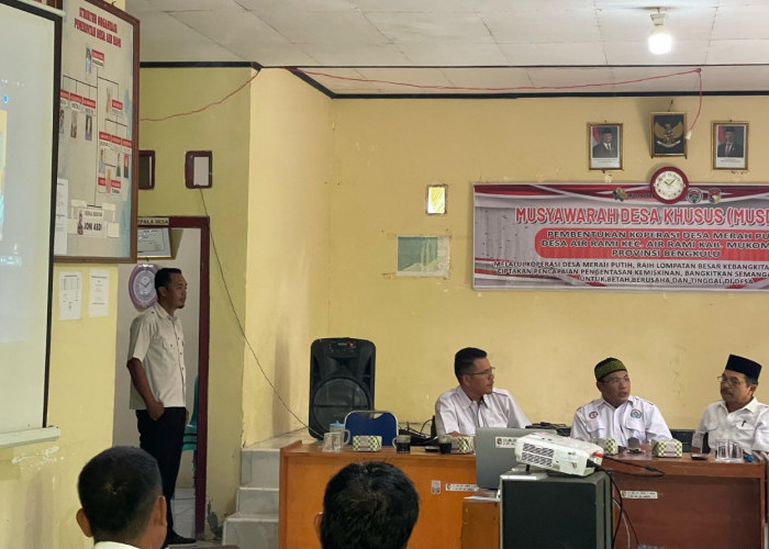 Sudah Berjalan, Mukomuko dan Bengkulu Selatan Sudah Memiliki Koperasi Merah Putih