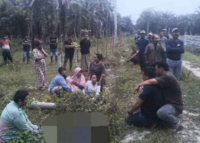 Warga Tawang Rejo Seluma Temukan Petani Meninggal di Parit Kebun, Motor Masih Terparkir