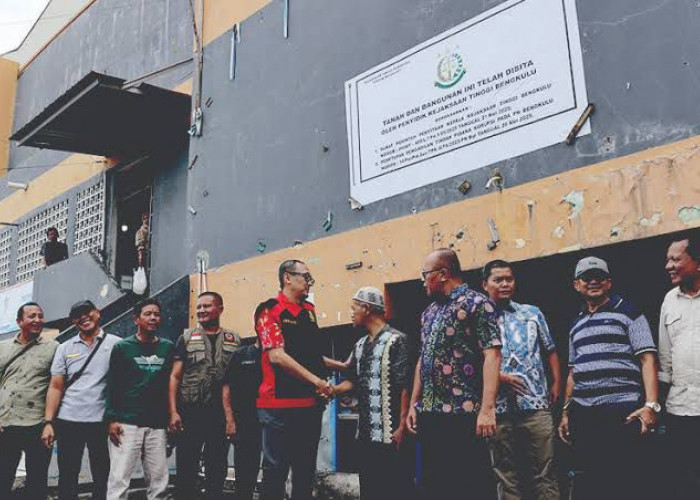 Kejati Bengkulu Serahkan Mega Mall dan PTM ke Pemkot, Dedy Wahyudi Bentuk Manajemen Profesional