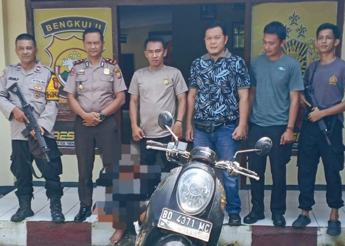 Kecanduan Judol, Pemuda Kaur Nekat Gadai Motor Teman