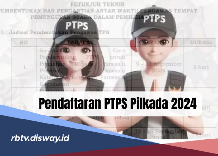 Pendaftaran PTPS Pilkada 2024 Buka 12 September, Cek Syarat dan Jadwalnya di Sini