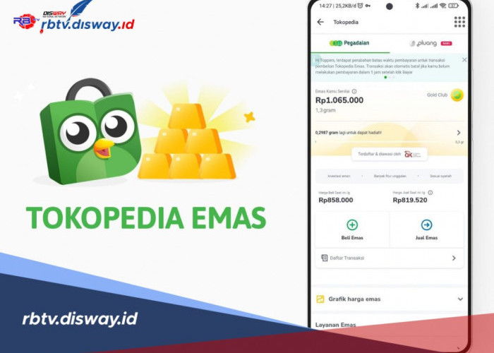 Investasi Emas di Tokopedia Aman Nggak Sih? Coba Cek di Sini