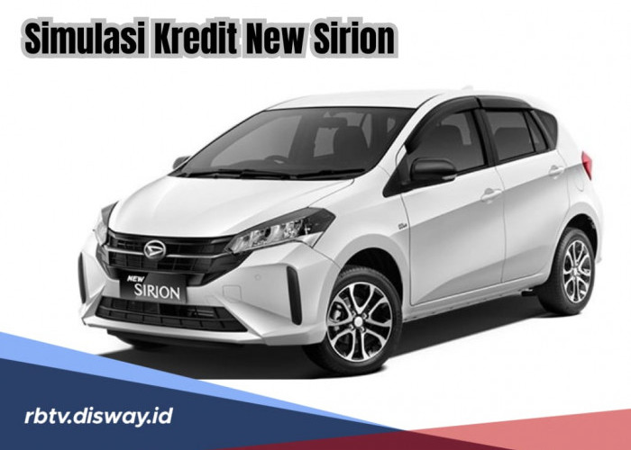 Simulasi Kredit Mobil Daihatsu New Sirion, DP Ringan Bunga 6 Persen, Segini Angsuran per Bulan Tenor 5 Tahun