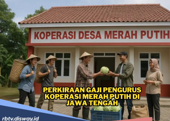 Perkiraan Gaji Pengurus Koperasi Merah Putih di 35 Kabupaten Jawa Tengah