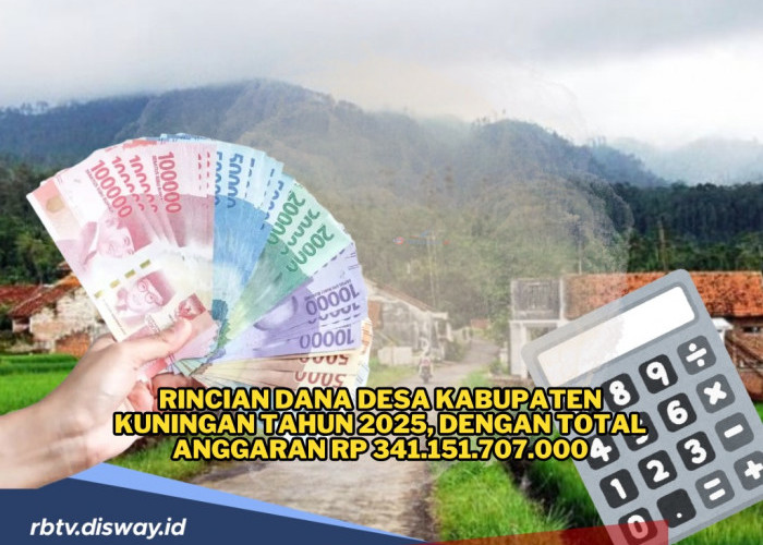 Rincian Dana Desa Kabupaten Kuningan Tahun 2025 dengan Total Anggaran Rp 341.151.707.000, Berapa Alokasi Dana 