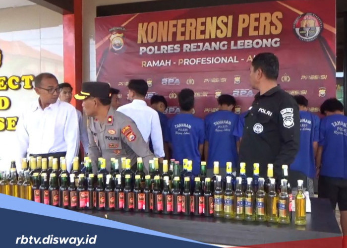 Operasi Pekat Nala: Ratusan Botol Miras, BBM Subsidi hingga Tabung Gas Disita