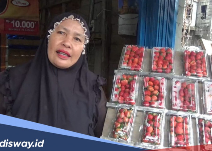 Libur Lebaran, Penjual Buah di Rejang Lebong Tersenyum Manis, Mereka Raup Untung Besar 