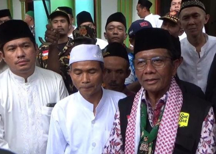 Cawapres Mahfud Kunjungi Ponpes Darussalam di Bengkulu Utara, Ini Pesannya Kepada Masyarakat