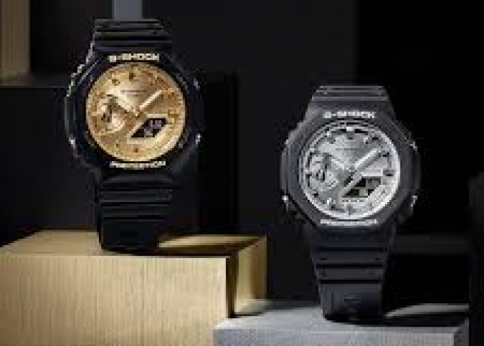 Casio Perkenalkan Varian Warna Emas dan Perak pada Jam Tangan G-Shock Fine Metallic Series   