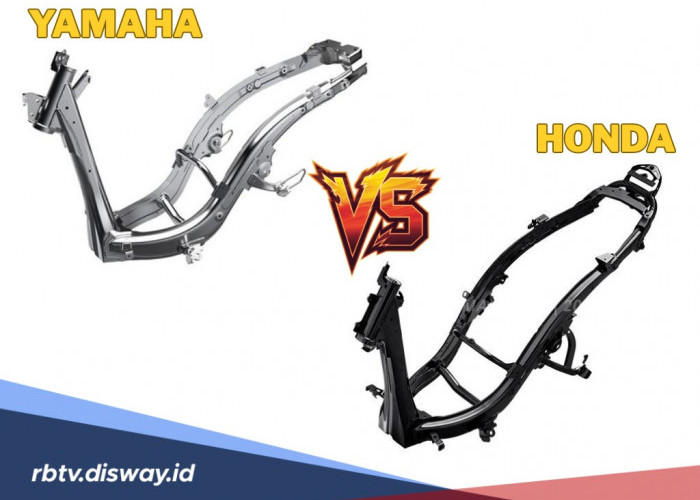Perbandingan Rangka Motor Matic Honda VS Yamaha, Mana yang Lebih Tangguh?