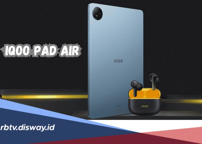 Review Spesifikasi IQOO Pad Air, Tablet Gaming Canggih dengan Harga Terjangkau