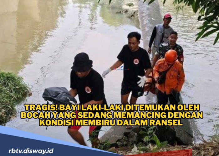 Pemancing Temukan Bayi Laki-laki Ditemukan Dalam Tas Ransel di Bawah Jembatan Kali Samin