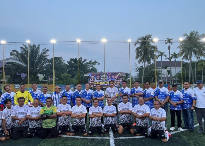 Laga Persahabatan Mini Soccer, Pemkab Kaur Kalahkan Pemkot Bengkulu 3-0, Semuannya Tertawa Lepas