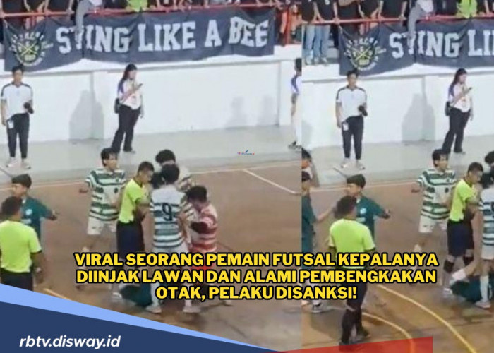 Viral Pemain Futsal Kena Injak di Bagian Kepala, Ini Kronologi Rofig Alami Pembengkakan Otak