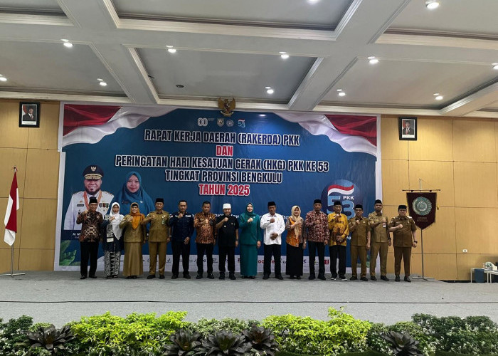 Rakerda PKK Bengkulu dan Peringatan HKG ke- 53, Wujudkan Asta Cita Menuju Indonesia Emas 