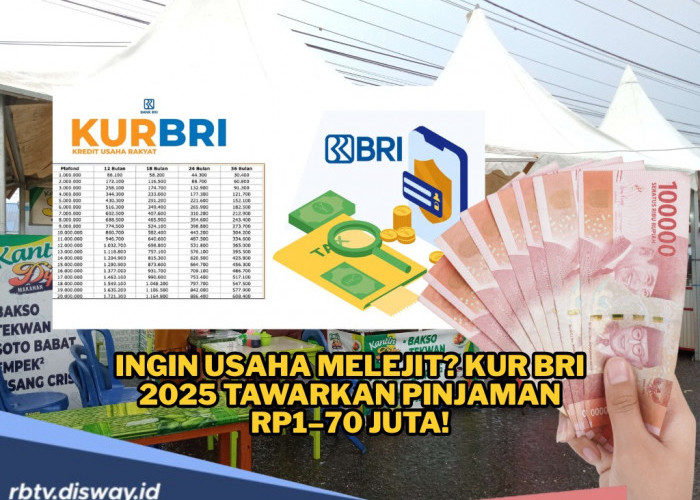 Usaha Melejit dengan Pinjaman Rp 70 Juta KUR BRI 2025, Cek Cicilannya di Sini