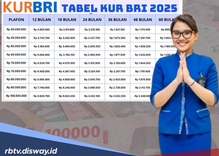 Cicilan KUR BRI Hari Ini Rabu 7 Mei 2025 Pinjaman Rp 60 Juta, Begini Caranya agar Pengajuan Disetujui