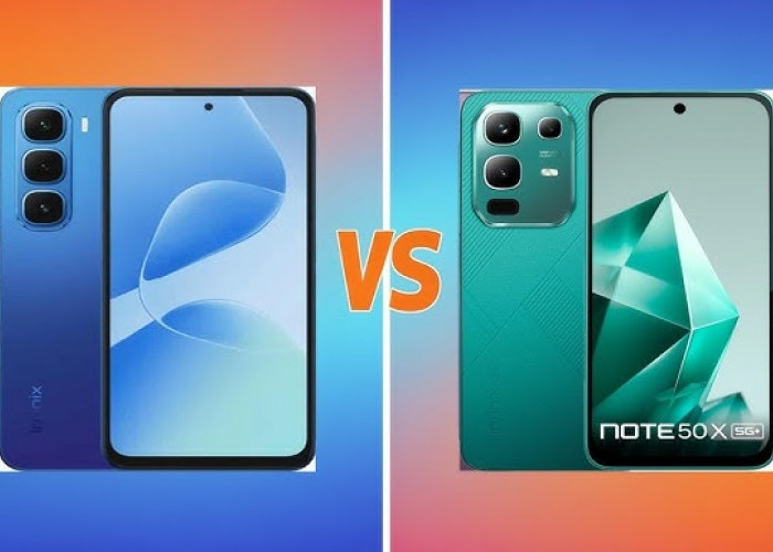 Sulit Menentukan Pilihan Antara Hp Infinix Hot 60 5G vs Infinix Note 50x   