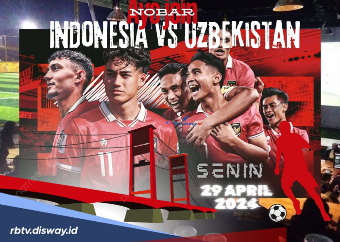 Indonesia Vs Uzbekistan, Wong Kito Galo! Ini Tempat Nobar Semifinal Piala Asia U23 di Palembang dan Sekitarnya