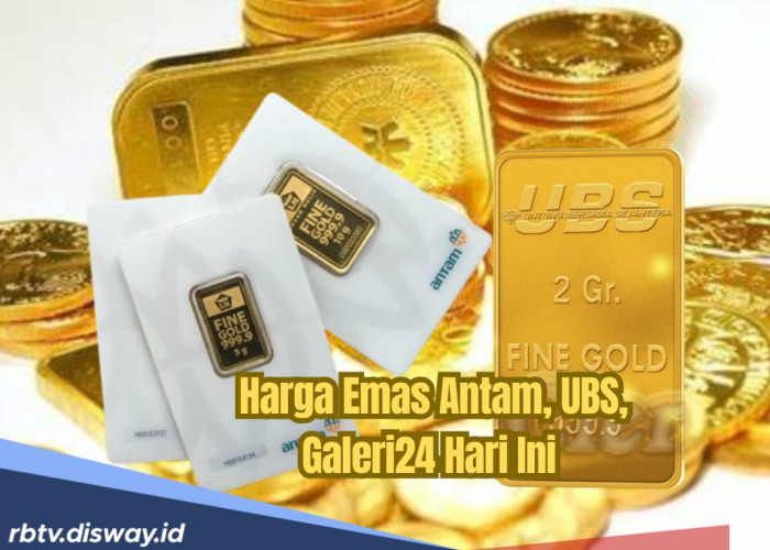Harga Logam Mulia Pegadaian Antam,UBS,Galeri 24, Sabtu 3 Mei 2025, Rata-rata Alami Penurunan