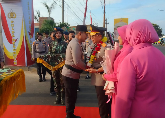 Pisah Sambut Kapolda Bengkulu, Ini Target Baru Brigjen Pol. Anwar