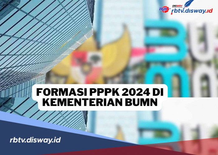 Daftar Formasi PPPK 2024 di Kementerian BUMN untuk Lulusan SMA hingga S1 