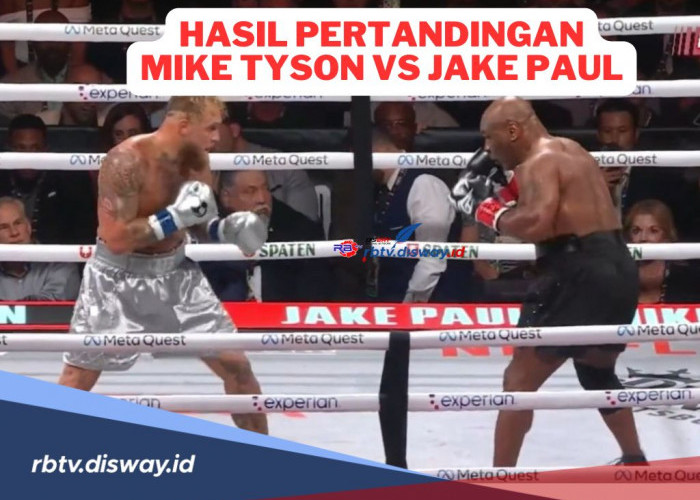 Mike Tyson vs Jake Paul, Pertandingan 8 Ronde yang Menegangkan dari Sang Veteran Tinju