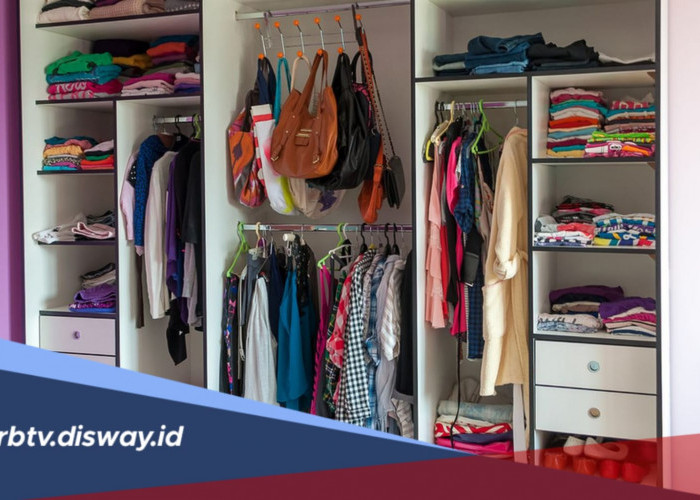 Lemari Bau Apek? Coba Cara Ini untuk Mengatasinya, Pakaian Tetap Fresh