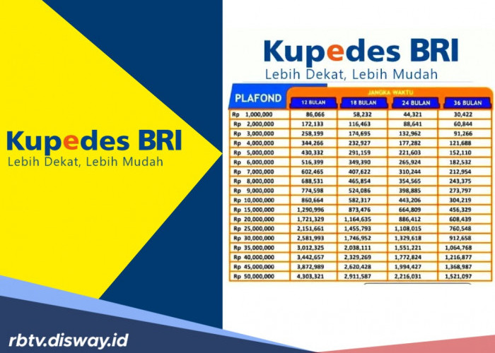 Intip Angsuran Kupedes BRI Pinjaman Rp 110 – Rp 250 Juta 