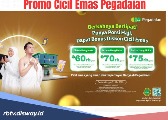 Mantap! Ini Kode Promo Cicil Emas di Pegadaian agar Dapat Diskon Uang Muka Jutaan Rupiah, Tertarik?