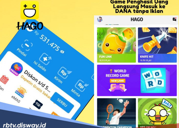 Daftar 4 Game Penghasil Uang Langsung Masuk ke DANA tanpa Gangguan Iklan