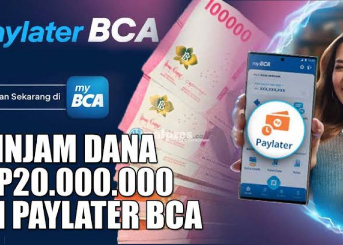 Cara Pinjam Uang di BCA Paylater, Bisa Sampai Rp 20 Juta
