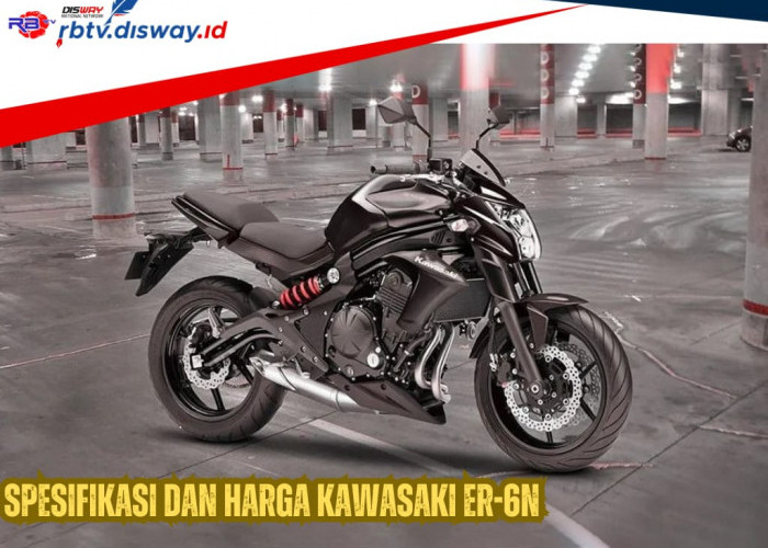 Moge Murah, Spesifikasi Kawasaki ER-6N Bikin Ngiler, Cek Harganya