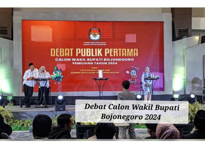 KPU Hentikan Debat Calon Wakil Bupati Bojonegoro, Apa Alasannya? 