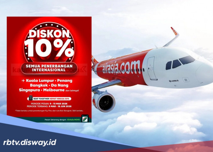 Mudik Lebaran 2026 Gak Pakai Mahal, Indonesia AirAsia Pangkas Harga Tiket hingga 17%