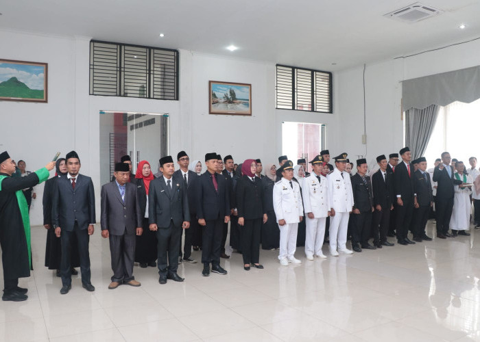 36 Pejabat di Bengkulu Tengah Dimutasi, Tiga Camat Berganti, Ini Daftar Lengkapnya