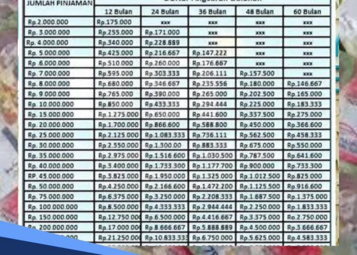 Angsuran Pinjaman Bank Syariah, Plafon Rp25-Rp50 Juta Cicilan Ringan, Syarat dan Cara Pengajuan di BSI 2024