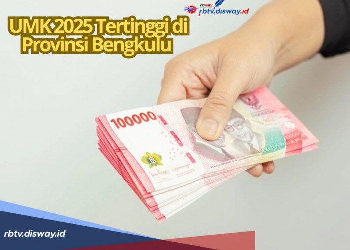 Ini Daftar Daerah dengan UMK Tertinggi 2025 di Provinsi Bengkulu, Ada yang Tembus Rp 3 Juta