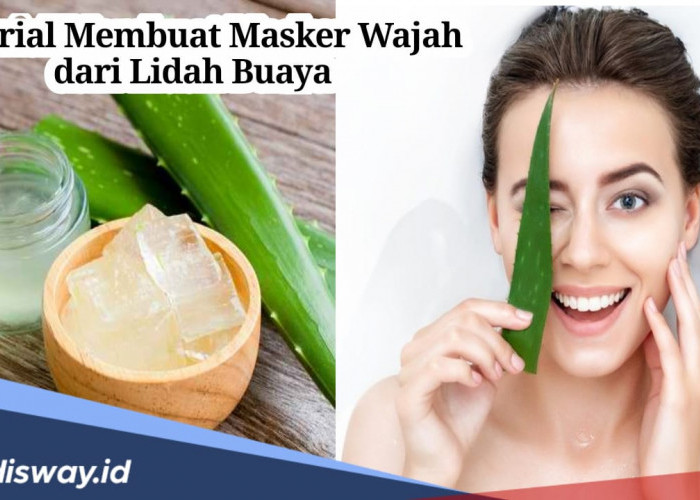 Wajah Makin Glowing, Begini Tutorial Membuat Masker dari Lidah Buaya 